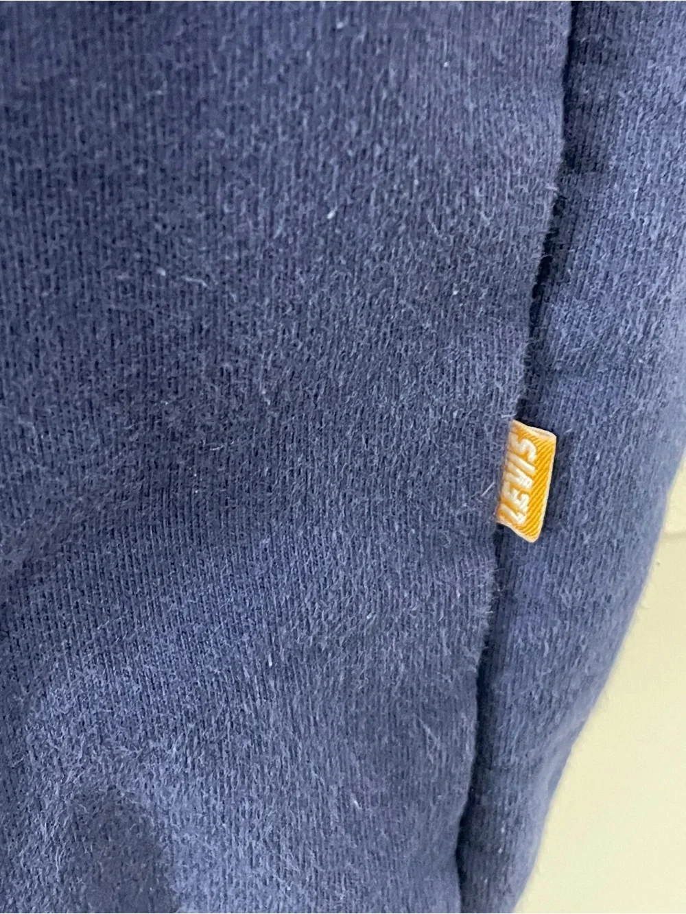 Levi's Gold Tab Collection Navy Sweatpants Discontinued Style Sz S A3782-0009